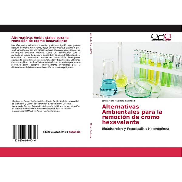 Alternativas Ambientales para la remoción de cromo hexavalente, Jenny Mera, Sandra Espinosa
