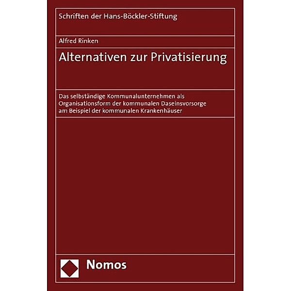 Alternativen zur Privatisierung, Alfred Rinken