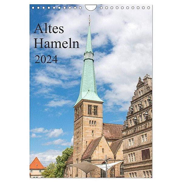 Altes Hameln (Wandkalender 2024 DIN A4 hoch), CALVENDO Monatskalender, pixs:sell@Adobe Stock