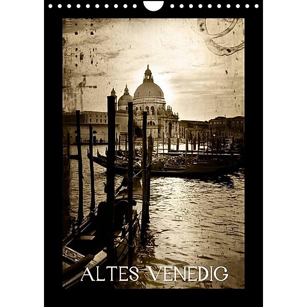 Altes VenedigAT-Version  (Wandkalender 2023 DIN A4 hoch), Marlies Getz