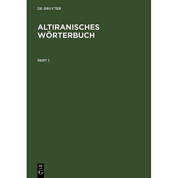 Altiranisches Wörterbuch