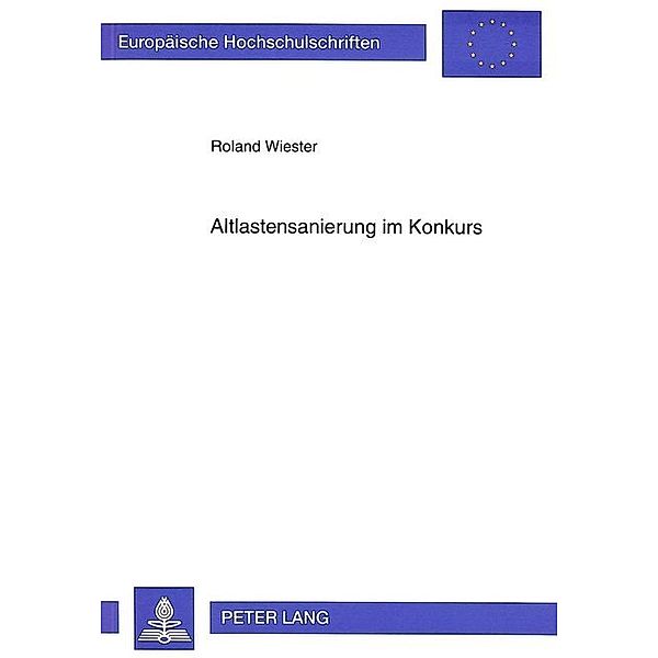 Altlastensanierung im Konkurs, Roland Wiester