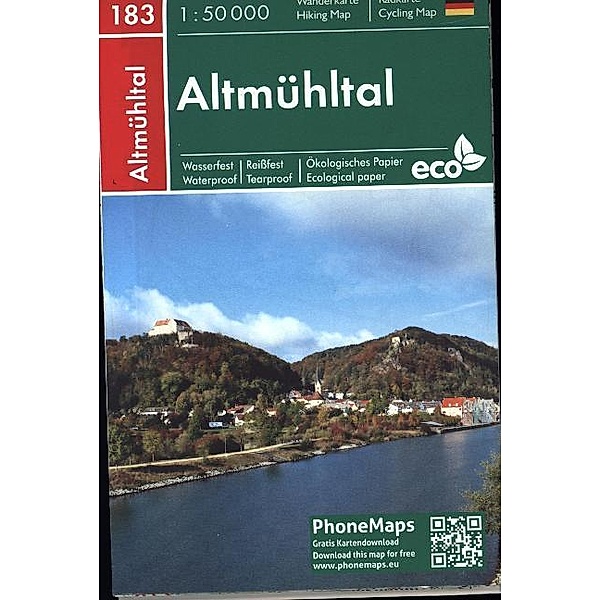 Altmühltal, Wander- Radkarte 1 : 50 000