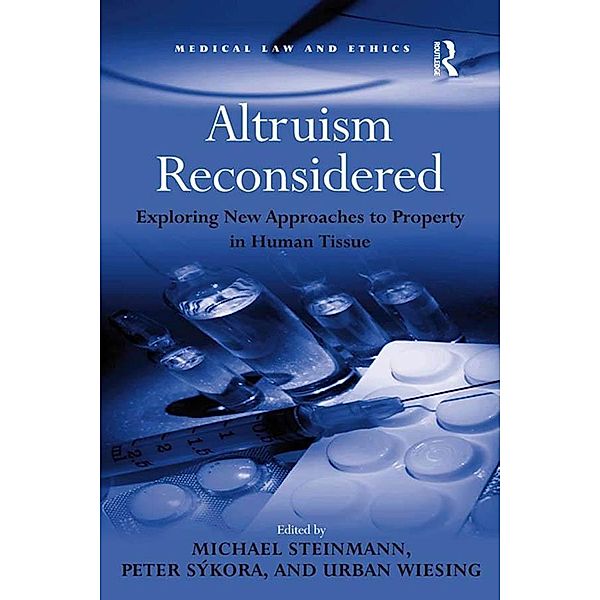 Altruism Reconsidered, Peter Sýkora, Urban Wiesing