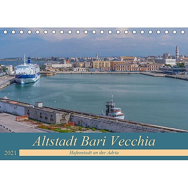 Altstadt Bari Vecchia (Tischkalender 2021 DIN A5 quer), ReDi Fotografie