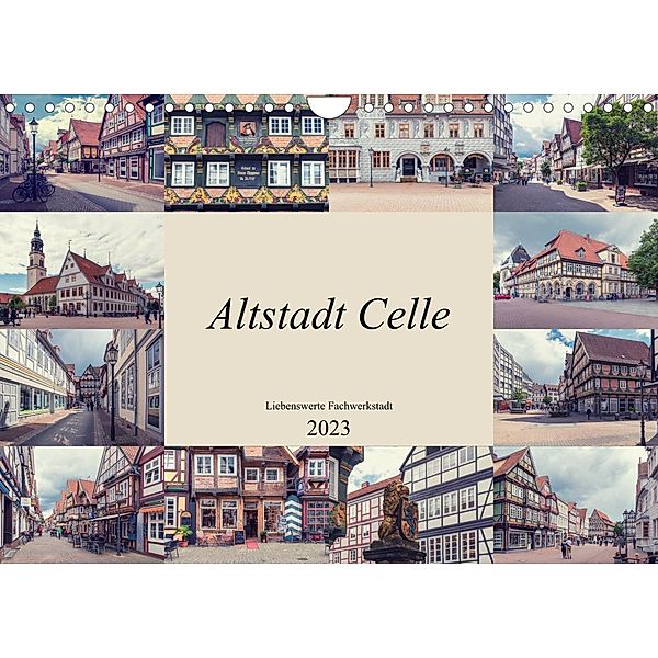 Altstadt Celle (Wandkalender 2023 DIN A4 quer), Steffen Gierok, Magik Artist Design