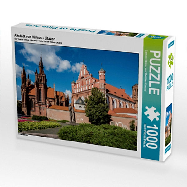 Altstadt von Vilnius - Litauen (Puzzle), Carmen Steiner und Matthias Konrad