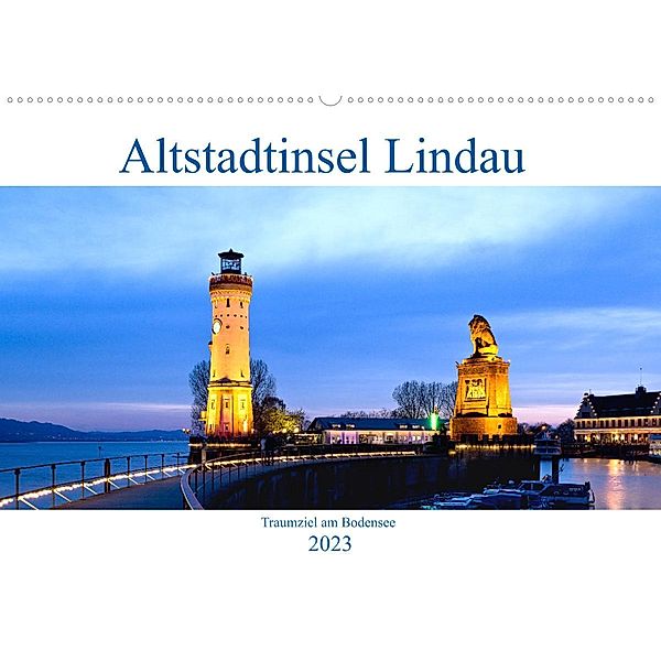 Altstadtinsel Lindau - Traumziel am Bodensee (Wandkalender 2023 DIN A2 quer), U boeTtchEr