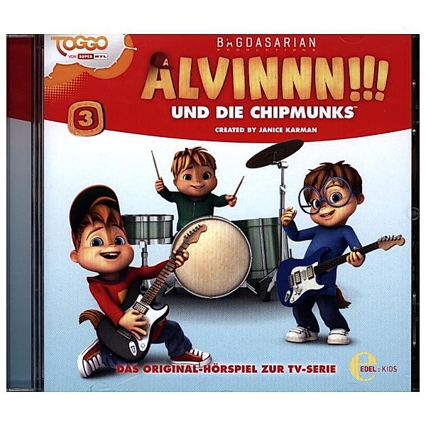 Alvinnn!!! und die Chipmunks - Das Musikfestival,1 Audio-CD, Alvinnn!!! Und Die Chipmunks