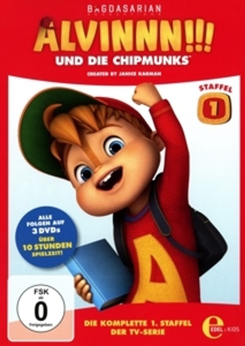 Alvinnn!!! und die Chipmunks - Die komplette 1. Staffel DVD-Box Film |  Weltbild.de