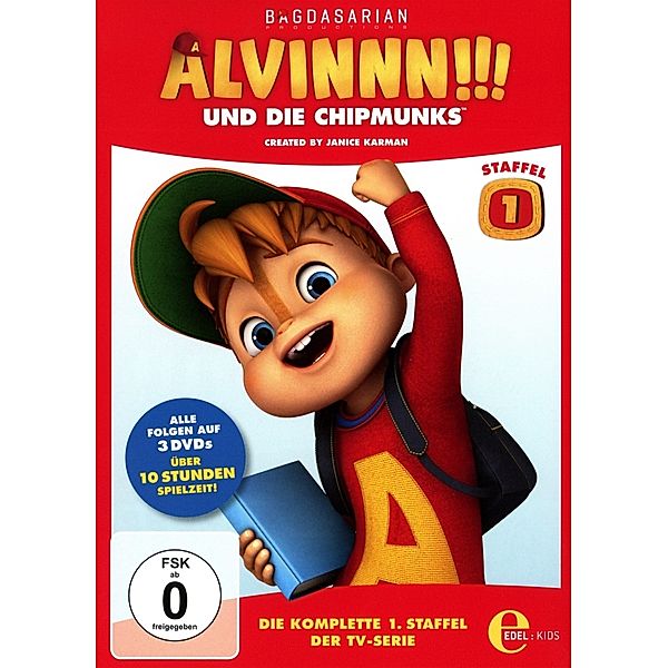 Alvinnn!!! und die Chipmunks - Die komplette 1. Staffel DVD-Box, Alvinnn!!! Und Die Chipmunks