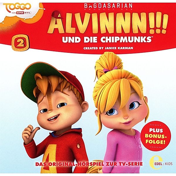 Alvinnn!!! Und die Chipmunks - Gemeinsam sind wir stark, Audio-CD, Alvinnn!!! Und Die Chipmunks