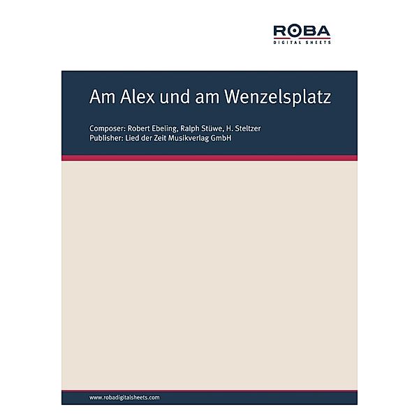 Am Alex und am Wenzelsplatz, H. Steltzer