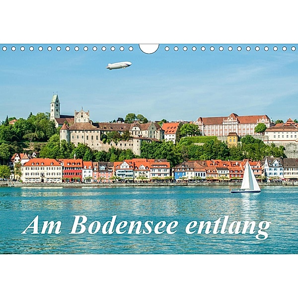 Am Bodensee entlang (Wandkalender 2021 DIN A4 quer), Kerstin Waurick