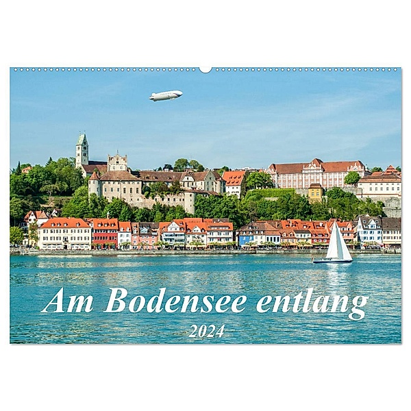 Am Bodensee entlang (Wandkalender 2024 DIN A2 quer), CALVENDO Monatskalender, Kerstin Waurick