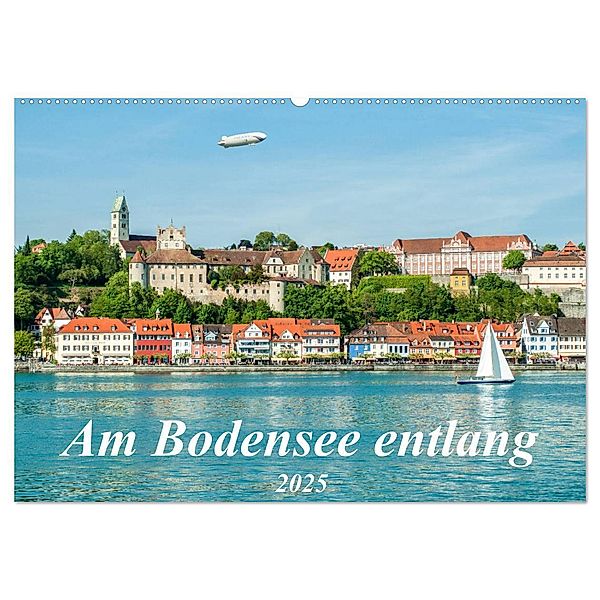 Am Bodensee entlang (Wandkalender 2025 DIN A2 quer), CALVENDO Monatskalender, Calvendo, Kerstin Waurick