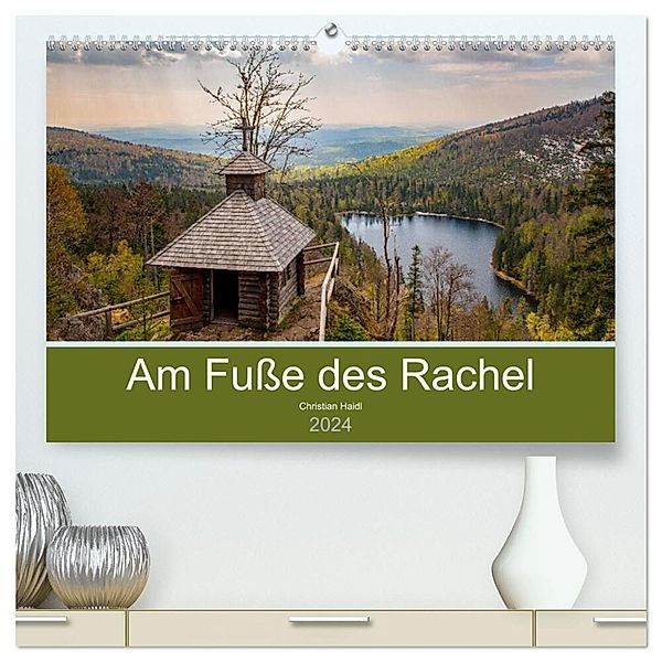 Am Fuße des Rachel (hochwertiger Premium Wandkalender 2024 DIN A2 quer), Kunstdruck in Hochglanz, Christian Haidl