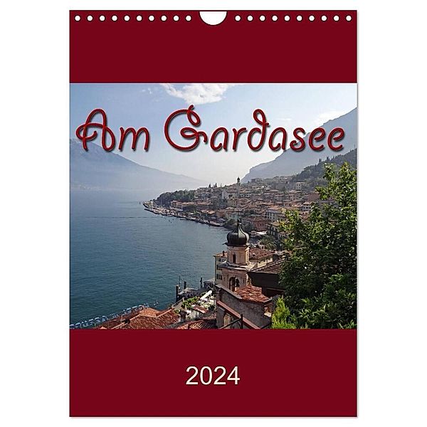 Am Gardasee (Wandkalender 2024 DIN A4 hoch), CALVENDO Monatskalender, Flori0