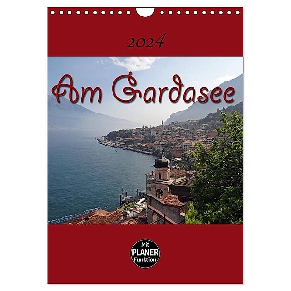 Am Gardasee (Wandkalender 2024 DIN A4 hoch), CALVENDO Monatskalender, Flori0