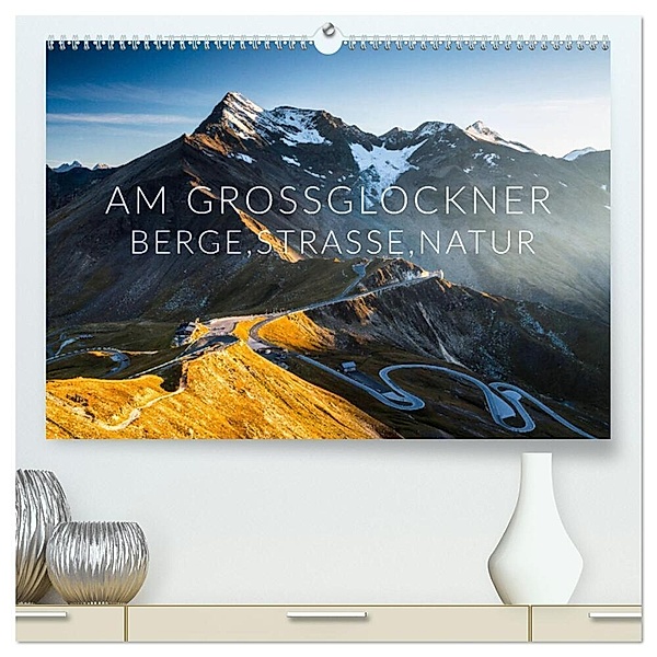 Am Großglockner. Berge, Straße, Natur (hochwertiger Premium Wandkalender 2024 DIN A2 quer), Kunstdruck in Hochglanz, Mikolaj Gospodarek