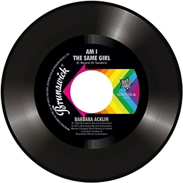 Am I The Same Girl/Soulful Strut, Barbara Acklin, Young-Holt Unlimited