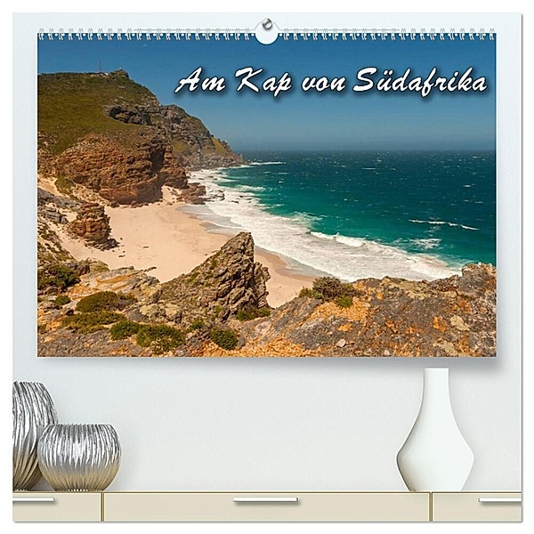 Am Kap von Südafrika (hochwertiger Premium Wandkalender 2024 DIN A2 quer), Kunstdruck in Hochglanz, Birgit Seifert
