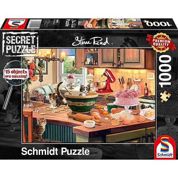 SCHMIDT SPIELE Am Küchentisch (Puzzle), Steve Read