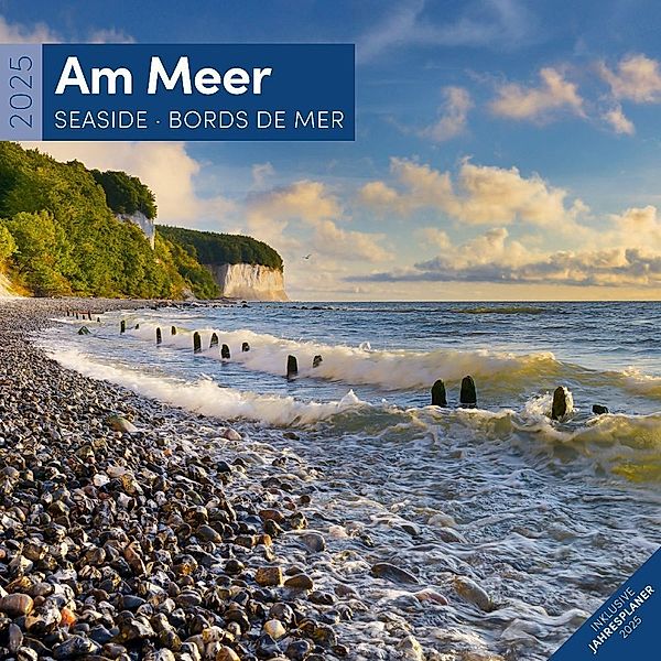 Am Meer Kalender 2025 - 30x30, Ackermann Kunstverlag