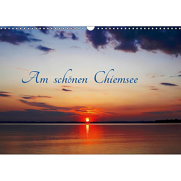 Am schönen Chiemsee (Wandkalender 2019 DIN A3 quer), Anette Jäger