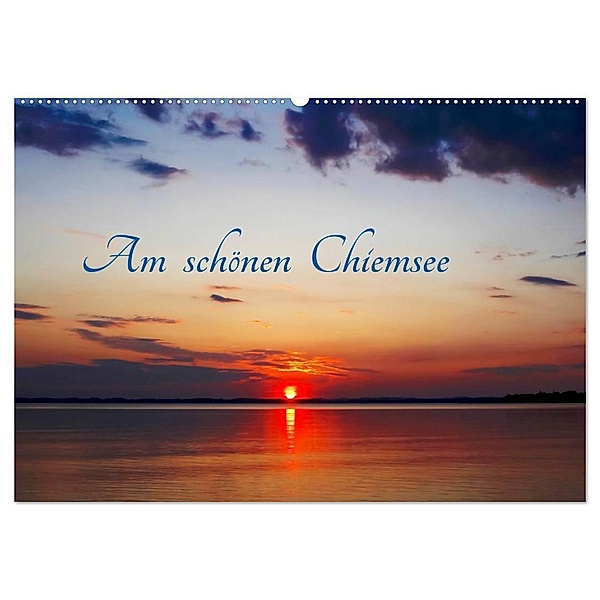Am schönen Chiemsee (Wandkalender 2024 DIN A2 quer), CALVENDO Monatskalender, Anette/Thomas Jäger