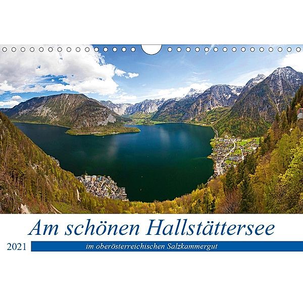 Am schönen Hallstättersee im oberösterreichischen Salzkammergut (Wandkalender 2021 DIN A4 quer), Christa Kramer