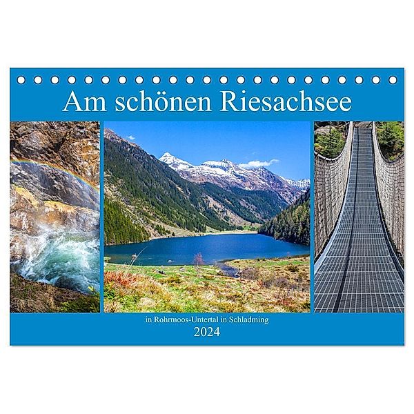 Am schönen Riesachsee (Tischkalender 2024 DIN A5 quer), CALVENDO Monatskalender, Christa Kramer