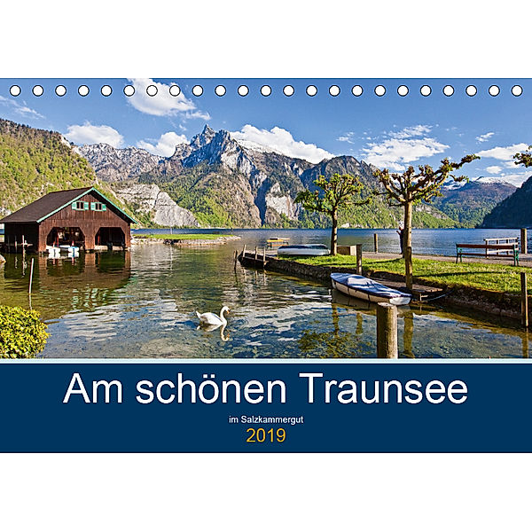 Am schönen Traunsee im Salzkammergut (Tischkalender 2019 DIN A5 quer), Christa Kramer