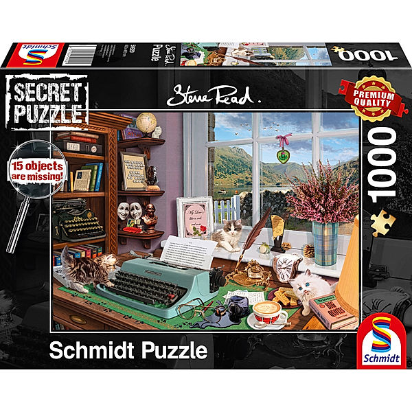 SCHMIDT SPIELE Am Schreibtisch (Puzzle), Steve Read