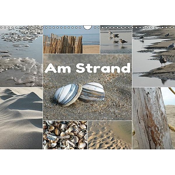 Am Strand / CH-Version (Wandkalender 2017 DIN A3 quer), k.A. JUSTART