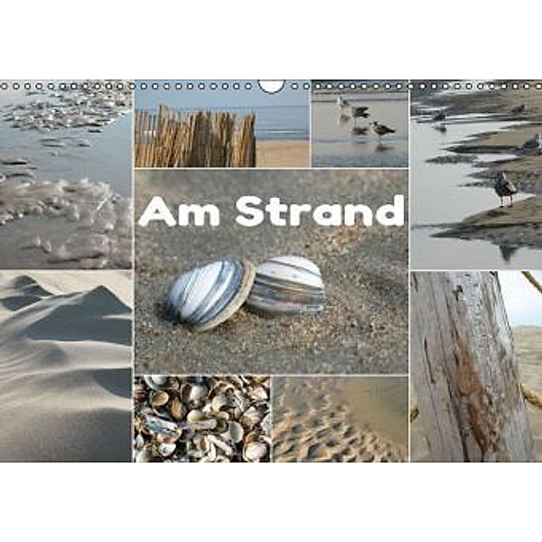 Am Strand (Wandkalender 2016 DIN A3 quer), Justart