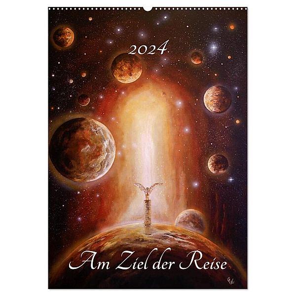 Am Ziel der Reise (Wandkalender 2024 DIN A2 hoch), CALVENDO Monatskalender, Conny Krakowski