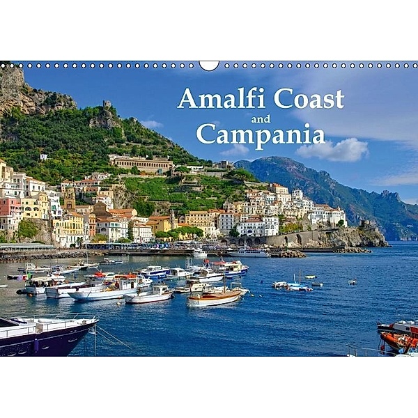 Amalfi Coast and Campania (Wall Calendar 2017 DIN A3 Landscape), LianeM