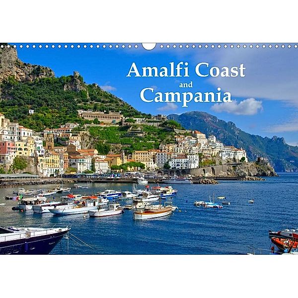 Amalfi Coast and Campania (Wall Calendar 2023 DIN A3 Landscape), LianeM