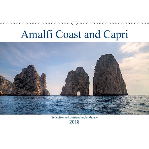 Amalfi Coast and Capri (Wall Calendar 2018 DIN A3 Landscape), Joana Kruse