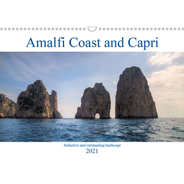 Amalfi Coast and Capri (Wall Calendar 2021 DIN A3 Landscape), Joana Kruse