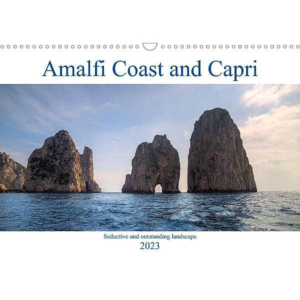 Amalfi Coast and Capri (Wall Calendar 2023 DIN A3 Landscape), Joana Kruse