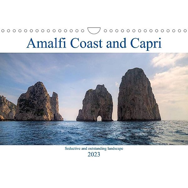 Amalfi Coast and Capri (Wall Calendar 2023 DIN A4 Landscape), Joana Kruse