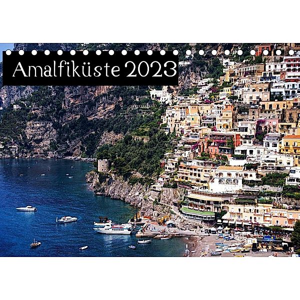 Amalfiküste 2023 (Tischkalender 2023 DIN A5 quer), ChriSpa