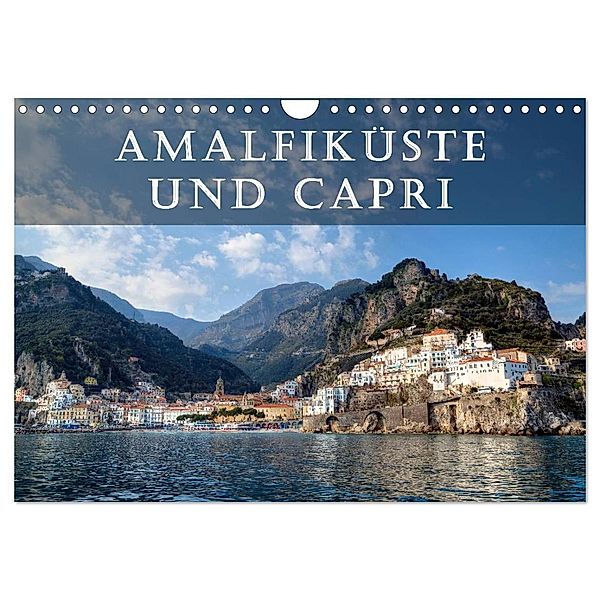 Amalfiküste und Capri (Wandkalender 2024 DIN A4 quer), CALVENDO Monatskalender, Joana Kruse