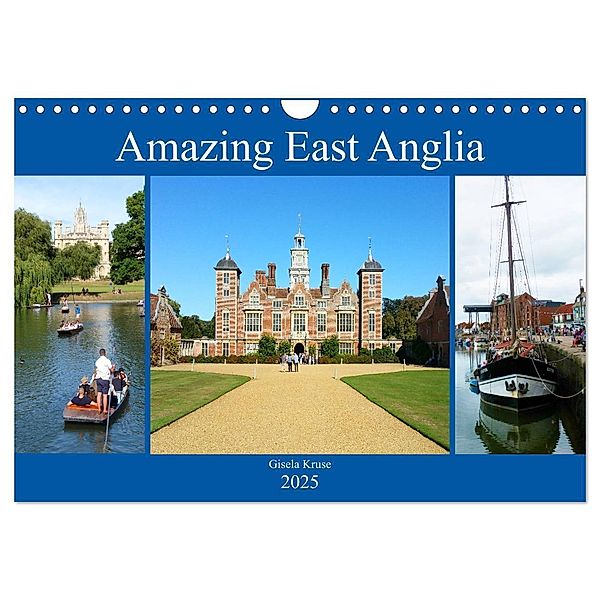Amazing East Anglia (Wall Calendar 2025 DIN A4 landscape), CALVENDO 12 Month Wall Calendar, Calvendo, Gisela Kruse