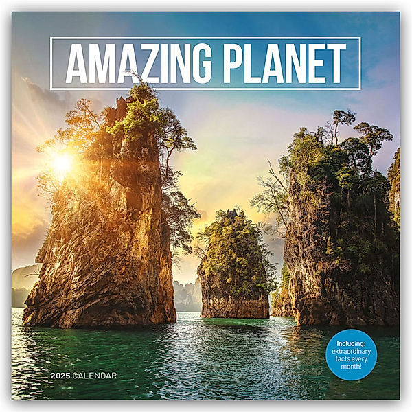 Amazing Planet - Fantastische Erde 2025 - Wand-Kalender, Carousel Calendar