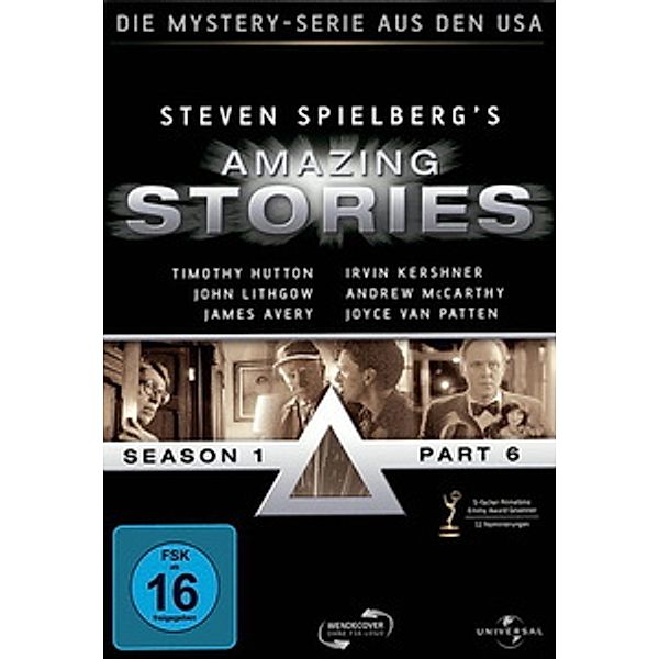 Amazing Stories - Season 1, Part 6, Steven Spielberg, Joshua Brand, John Falsey, Mick Garris, Richard Matheson, Stu Krieger, Brad Bird, Gail Parent, Kevin Parent