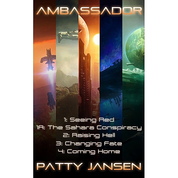 Ambassador 5-book set (Ambassador: Science Fiction Thriller Series), Patty Jansen