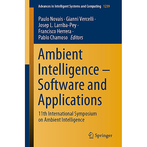 Ambient Intelligence - Software and Applications